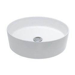 Link waskom rond 40 x 12 cm keramiek mat wit
