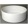 Link waskom rond 40 x 12 cm keramiek glans wit