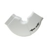 Canalit Beweegbare platte bocht 65 x 50 mm wit