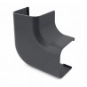 Canalit Platte bocht 90 x 65 mm antraciet