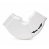 Canalit Beweegbare platte bocht 125 x 75 mm wit