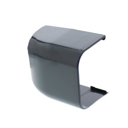 Canalit Afdekkap 90 x 65 mm pvc antraciet