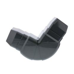 Canalit Beweegbare platte bocht 65 x 50 mm antraciet