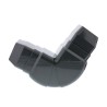 Canalit Beweegbare platte bocht 65 x 50 mm antraciet