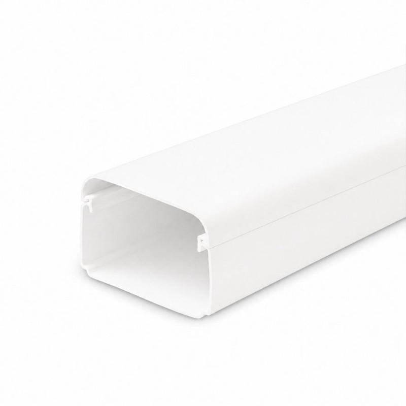 Canalit leidinggoot 125 x 75 mm 2mtr pvc wit