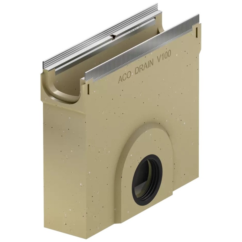 ACO Multiline Sealin HV100E Vuilvanger Ø110 mm type100 RVS rand