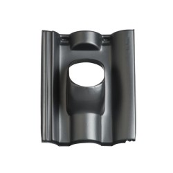 Dakdoorvoerpan 131 Neroma 25-45° 1-pans NER zwart