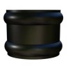dubbele overschuif wrong  100 mm zink Anthra