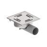 Blücher vloerput Compact rvs304 147 x 147 mm ou/zu schroef