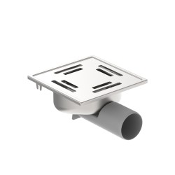 Blücher vloerput Compact rvs304 147 x 147 mm ou/zu