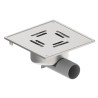 Blücher vloerput Compact rvs304 197 x 197 mm ou/zu ws 50mm