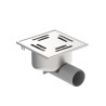 Blücher vloerput Compact rvs304 147 x 147 mm ou/zu ws 50mm