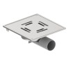 Blücher vloerput Compact rvs304 197 x 197 mm ou/zu