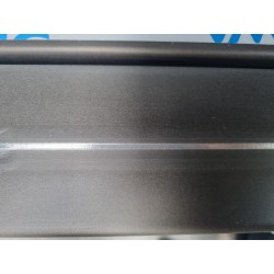 zinken stadsuitloop 60 x 100 mm - uitloop Ø100 -  zwart  (Anthra)