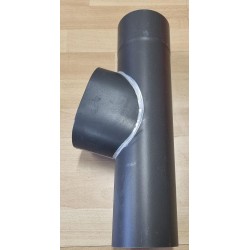 zinken loofafscheider - bladvanger Ø100 mm  -  Anthra zink