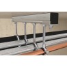 fischer scharnierend snelsluitend pijpbeugel FGRS Universal M8 46-52mm