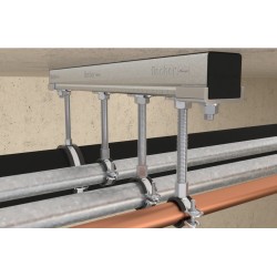 fischer scharnierend snelsluitend pijpbeugel FGRS Universal M8 38-42mm