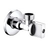 BONFIX Hoekstopkraan verchroomd 1/2" x 3/8" bt.dr. x bt.dr.