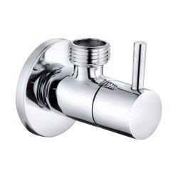 BONFIX Hoekstopkraan verchroomd 1/2" x 3/8" bt.dr. x bt.dr. hendel