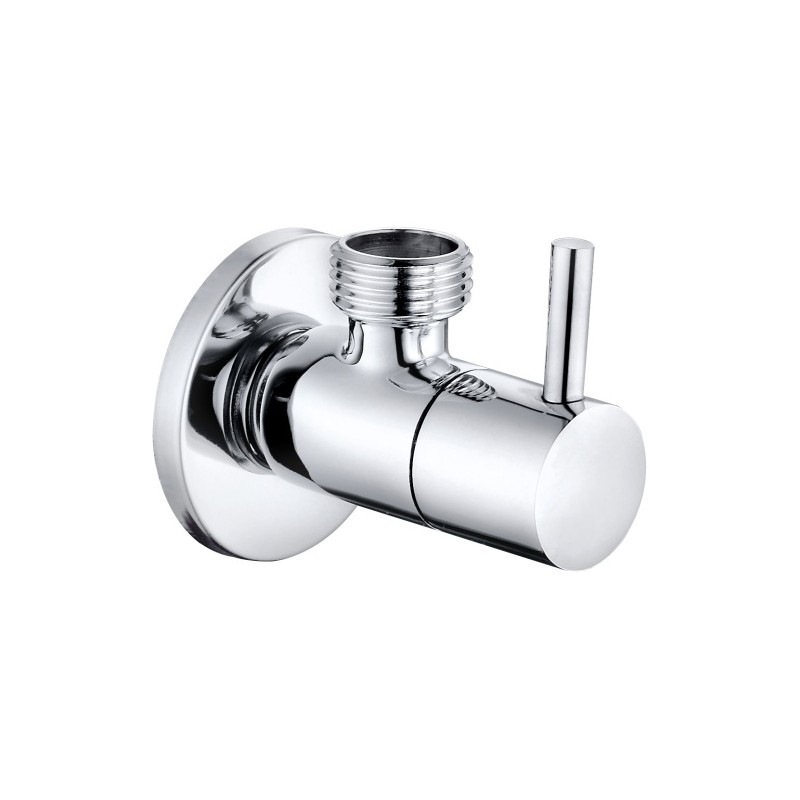 BONFIX Hoekstopkraan verchroomd 1/2" x 3/8" bt.dr. x bt.dr. hendel